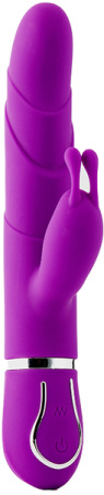 Двойной вибратор кролик Dream Toys VIBES OF LOVE FLORAL FANTASY PURPLE
