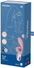Смарт вибратор кролик Satisfyer Hug Me Pink, 2 мотора, диаметр 4,2см, широкая клиторальная часть || 