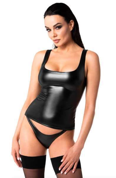 Топ Noir Handmade F346 Powerwetlook top