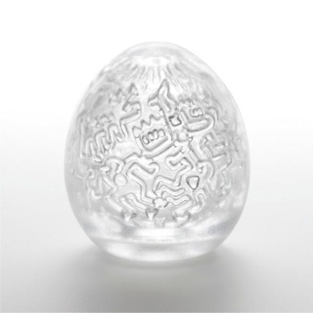 Мастурбатор яйцо Tenga Keith Haring EGG Party || 