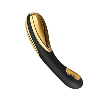 Вибромассажер HONORADBLE FLAMINGO, Black&Gold || 