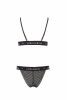 Комплект белья GLAMISS SET black S/M - Passion Exclusive || 