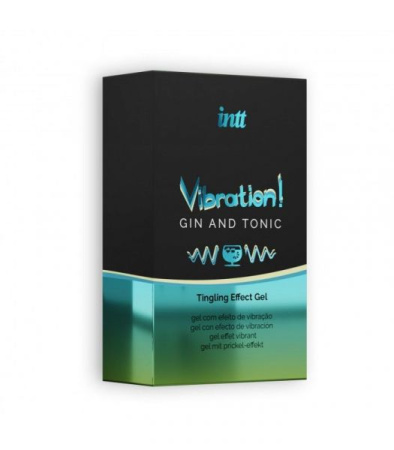 Жидкий вибратор Intt Vibration Gin Tonic (15 мл) || 