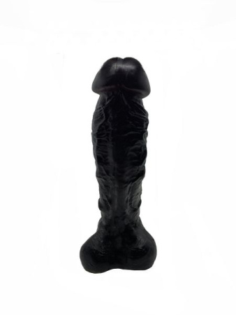 Крафтовое мыло-член с присоской Чистый Кайф Black size XL натуральное || 