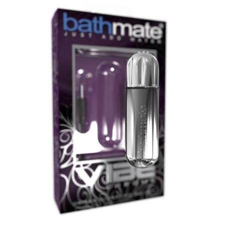 Вибропуля Bathmate Vibe Bullet Chrome, глубокая мощная вибрация || 