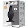 Анальная пробка SilexD (Model 2 size L) двухслойная, силикон+Silexpan, диаметр 4,5см || 