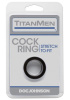 Эрекционное кольцо Doc Johnson Titanmen Tools - Cock Ring - Black || 