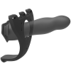 Набор для страпона с вибрацией Doc Johnson Body Extensions - BE Naughty - Black || 