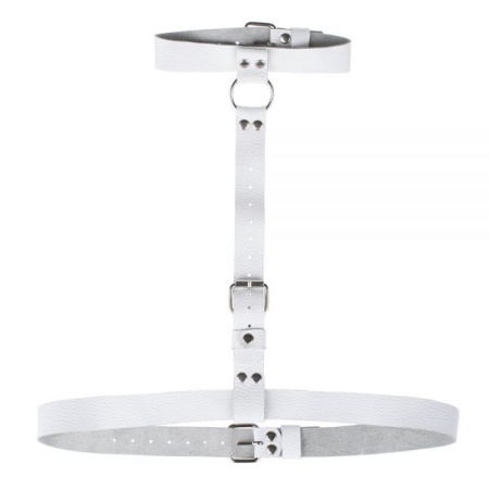 Гартер Double Ring of Humiliti, White