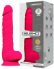 Фаллоимитатор SilexD Kingston Pink (MODEL 15in), двухслойный, силикон+Silexpan, диаметр 7 см || 