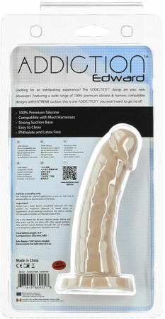 Фаллоимитатор ADDICTION - Edward – 6” Curved Dong || 
