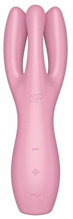 Клиторальный вибратор Satisfyer Threesome 3 Pink с тремя пальчиками || 