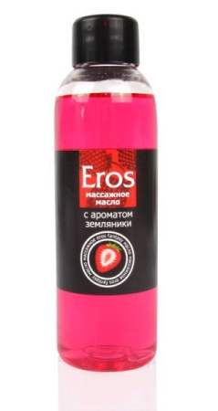 Массажное масло Eros fantasy земляника, 75 мл