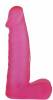 Фаллоимитатор XSkin 6 PVC dong - Transparent, PINK