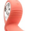 Анальный вибратор KisToy Klein Orange с надувающимся кончиком, unisex, диаметр 35-50мм || 