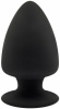 Анальная пробка SilexD (Model 1 size M) двухслойная, силикон+Silexpan, диаметр 6,2 см