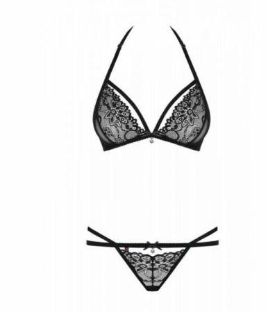 Комплект Obsessive 838-SET-1 2 pcs set black S/M || 