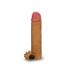 Насадка с вибрацией Add 2" Vibrating Silicone Extender, Brown