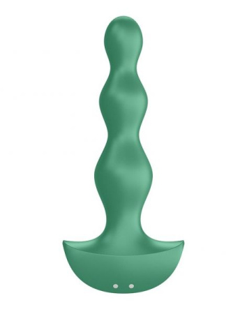 Анальный стимулятор-бусины с двумя моторами Satisfyer Lolli-Plug 2 (green) || 