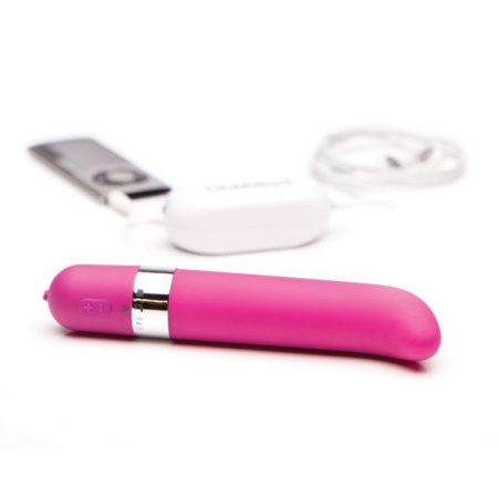 (SALE) Музыкальный вибратор OhMiBod - Freestyle :G Music Pink, стимуляция точки G, беспроводной || 