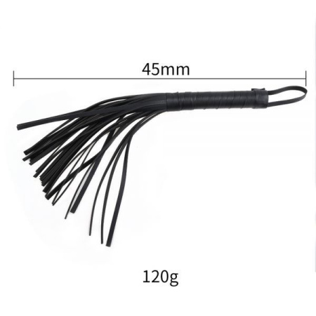 Флогер BDSM-NEW PVC Whip Thick, Black || 
