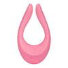 Вибратор для пар Satisfyer Endless Joy Pink, 3 независимых мотора, многофункциональный || 