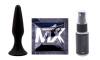 Анальный плаг Silicone Black Mont, L