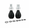 Вакуумные зажимы для сосков EasyToys Black || 
