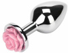 Анальная пробка Flower Ligth Rose, M