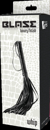 Флогер BLAZE LUXURY WHIP CROCO BLACK || 