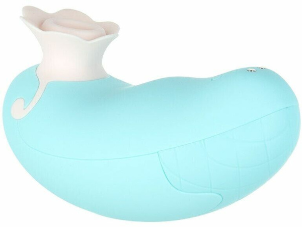 Роскошный вакуумный клиторальный стимулятор Pillow Talk - Dreamy Teal с кристаллом Swarovski
