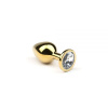 Анальная пробка,Gold Diamond, S