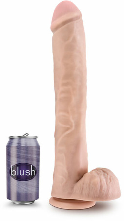 Фаллоимитатор гигант киберкожа AU NATUREL DADDY 14INCH SENSA FEEL || 