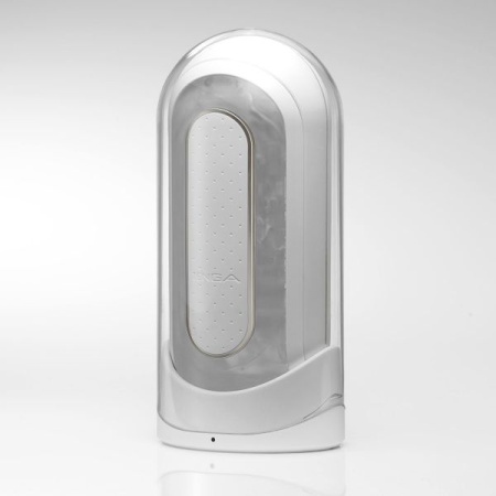 Мастурбатор Tenga Flip Zero Electronic Vibration White, изменяемая интенсивность, раскладной || 