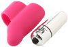 Насадка на палец с вибрацией Dream Toys FLIRTS FINGER VIBE PINK || 
