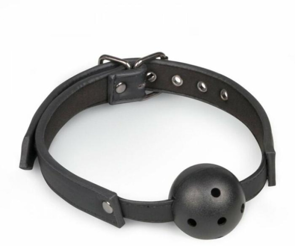 Кляп Ball Gag With PVC Ball - Black Easytoys