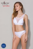 Трусики с прозрачной вставкой Passion PS002 PANTIES white, size XL || 