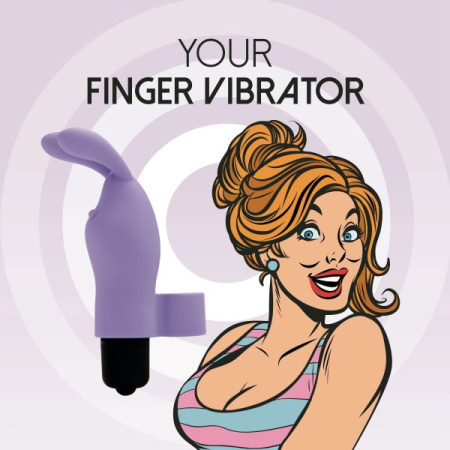 Вибратор на палец FeelzToys Magic Finger Vibrator Purple || 