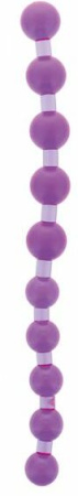 Анальная цепочка Jumbo Jelly Thai Beads Carded, LAVENDER