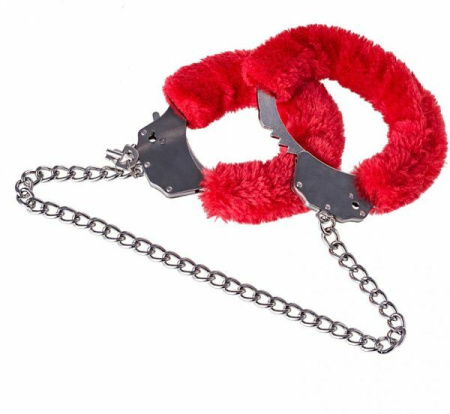 Оковы Metal Ankle Cuffs , Red || 