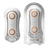 Мастурбатор Tenga FLIP ORB - Orange Crash, с изменяемым сжатием, со стимулирующими шариками внутри || 