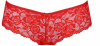 Трусики-бразилиана из цветочного кружева Raja Thong red L/XL - Passion || 