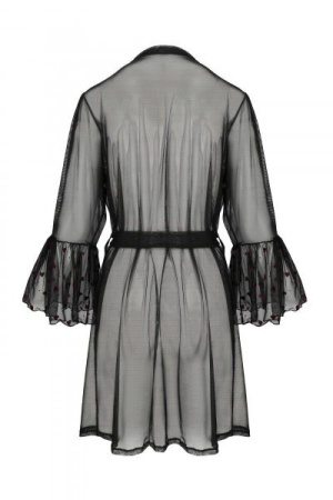 LOVELIA PEIGNOIR black XXL/XXXL - Passion || 