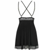 Cорочка Obsessive Lolitte babydoll & thong black S/M || 