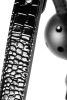 Кляп 4,7 см BLAZE LUXURY BALL GAG CROCO BLACK || 