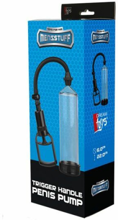 Помпа мужская MENZSTUFF TRIGGER HANDLE PENIS PUMP || 