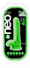 T331187 Фаллоимитатор с двойной плотностью NEO ELITE COCK W. BALLS NEON GREEN || 
