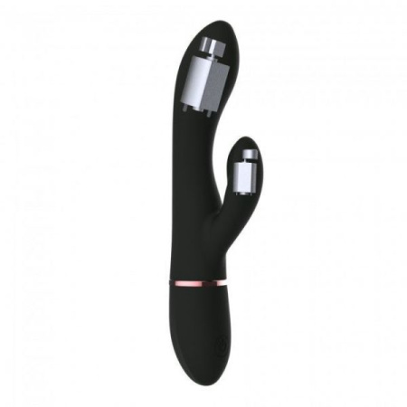 Вибратор кролик Dorcel GLAM RABBIT, гибкий ствол, стимуляция точки G, 2 мотора || 