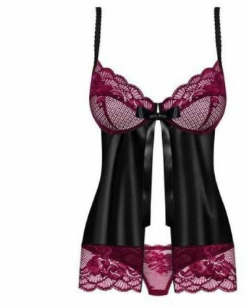 Бебидолл Obsessive 842-BAB-1 babydoll & panties S/M || 