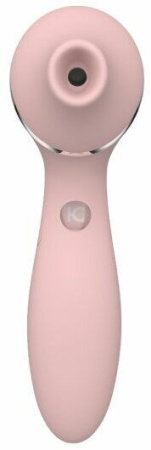 Вакуумный вибратор KisToy Polly Plus Pink || 